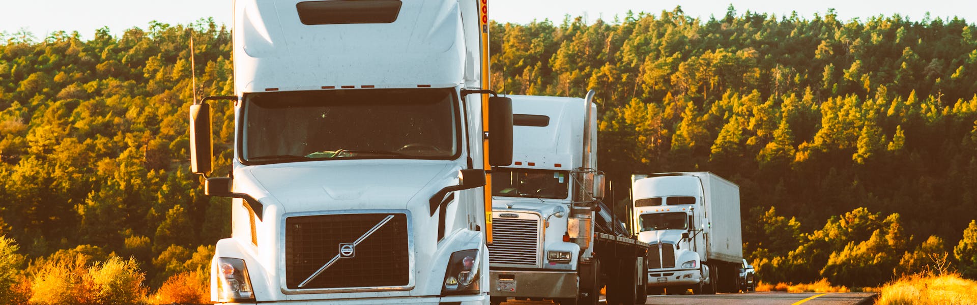 Ofetech logistics fleet on the open road